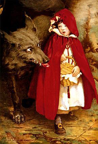 pohádka: Červená Karkulka a pes