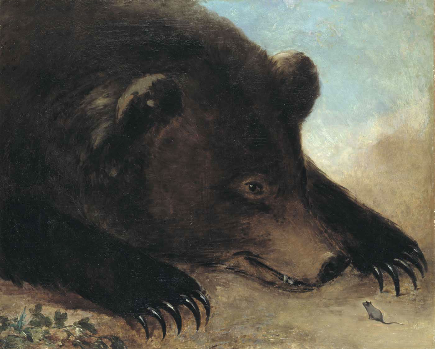 pohádka: Medvěd a myška
